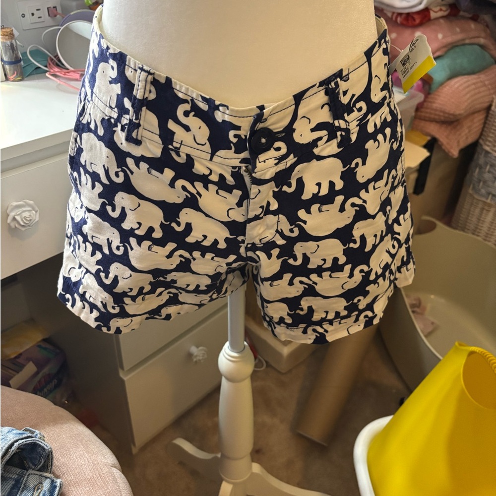 Elephant Print Women's Shorts